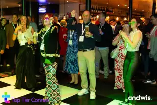 Guests on the dancefloor